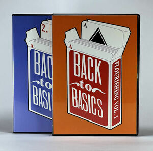 手品DVD★FLOURISHING Vol.1＆Vol.2★BACK to BASICS★カードテクニック★２巻セット★即決有★