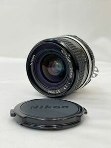 T0704 Nikon/ニコン NIKKOR 24mm F2.8 (1:2.8) カメラレンズ 広角レンズ 単焦点 使用少なめ 訳あり