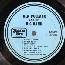 Ben Pollack Big Band / Big Band LP Golden Era Records_画像3