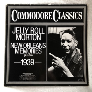 Jelly Roll Morton / New Orleans Memories Plus Two - 1939 LP London Records