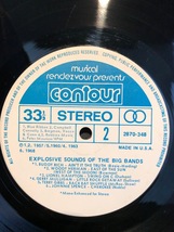 EXPLOSIVE SOUNDS OF THE BIG BANDS LP CONTOUR RECORDS_画像5