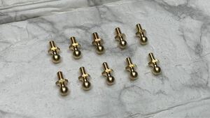 ☆新品未使用☆ 5mmピロボール10個 タミヤ 組立てキット付属品【DT-02 DT-03 DF-03 TT-02B WR-02】