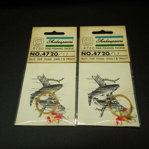 S Shakespeare Fine Sishing Tackle No.4720/17 10 pcs insertion 2 pieces set * unused (4i0503) * click post 5