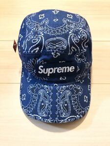 シュプリーム　Bandana Camp Cap