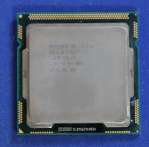 CPU Core i3-540/LGA1156/3.06GHz/2 core *2s red / used / not yet verification junk 