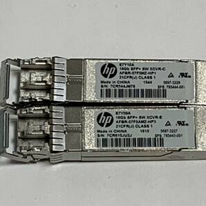 HP HPE 16GB SFP+ モジュール SFP+ Transceiver E7Y10A 2個セット 送料無料