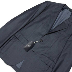 ◆Aquascutum/アクアスキュータム◆艶杢 春夏ウール 段返り3B スリム テーラードジャケット【Y6】8.2万