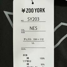 ZOO YORK (ズーヨーク) - MEN 半袖Tシャツ ロゴTシャツ NYC ブランドTシャツ ストリートファッション LLサイズ 黒 (タグ付き新品未使用品)_画像7