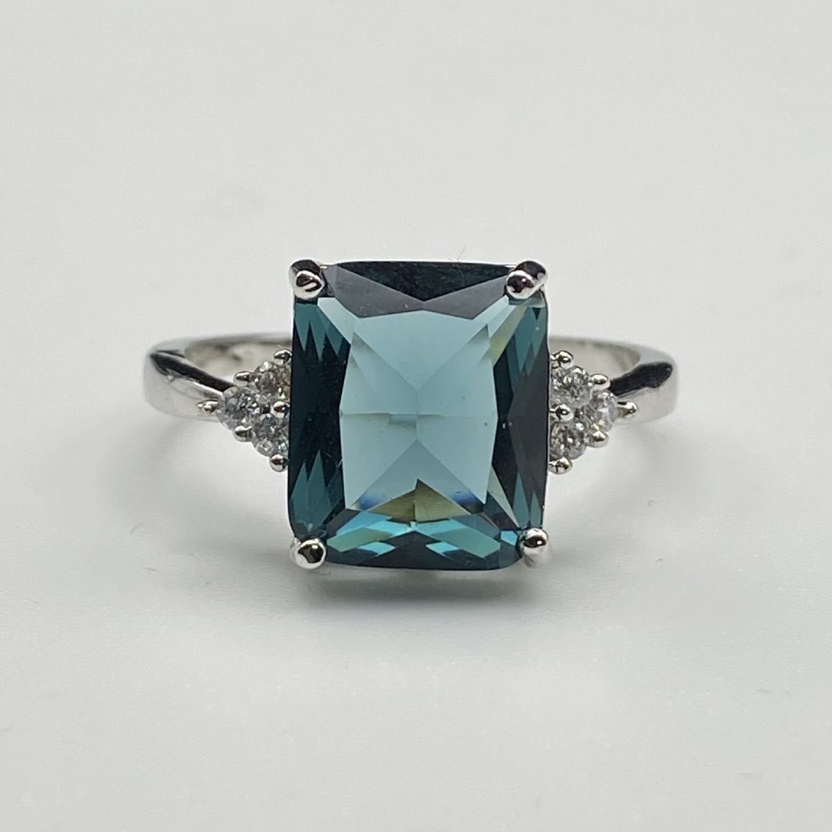 サリーズリング ブルートパーズピンキーリング Sally's Ring