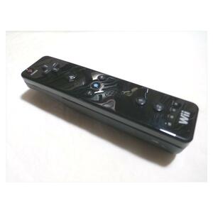 *[ domestic version Wii]Wii remote control black [ box, there is no manual ]( used )