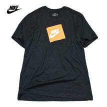 【新品】ナイキ フューチュラ ボックス ロゴ 半袖 Tシャツ【010：黒】M NIKE NSW 家 自宅 トレーニング_画像1