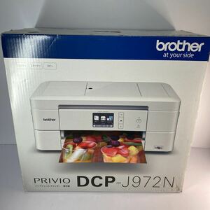 【送料無料】ブラザー プリンター A4 インクジェット複合機 DCP-J972N(白モデル/ADF/無線LAN/手差しトレイ/両面印刷)brother プリンター