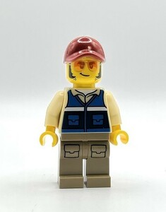 即決 新品 未使用　レゴ LEGO ミニフィグ ミニフィギュア シティ　レスキュー隊の男性　男の人　③