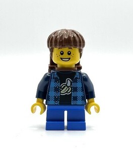 即決 新品　未使用 レゴ LEGO ミニフィグ シティ ミニフィギュア　小学生男の子　子ども　ランドセル　バナナTシャツ