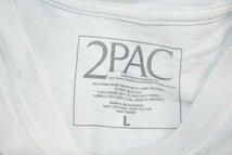 2PAC/2パック　フォトプリントTシャツ　サイズ：L　カラー：ホワイト 19n06_画像3