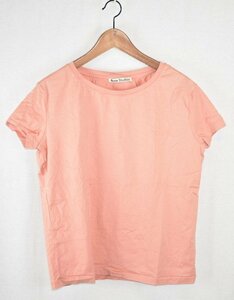 ACNE STUDIOS/アクネストゥディオズ　クルーネックTシャツ　サイズ：S　カラー：ピンク 19n06