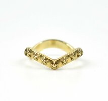 END CUSTOM JEWELLRS/エンドカスタムジュエルズ　ジェネラルスターリング　GENERAL STAR RING　サイズ：6.5号　カラー：ゴールド 20n08_画像2