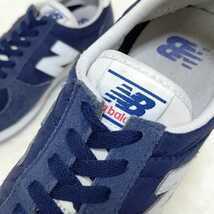 【new balance】ニューバランス スニーカー ローカット U220NV ベーシック カジュアル ウォーキング 紺 レディース 25㎝/2412JF_画像8