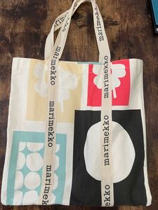 MARIMEKKO マリメッコ トートバッグ レディース キャンバス バッグ 大容量 A4 エコバッグ 帆布