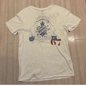 POLO JEANS ポロジーンズ☆メンズTシャツMサイズ☆白