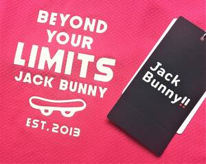 ◆Jack Bunny◆ジャックバニー◆半袖モックシャツ①◆4◆ピンク系