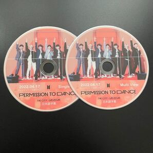 BTS PERMISSION TO DANCE ON STAGE Las Vegas 04.17 ラスベガス DVD 日本語字幕