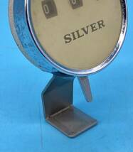 【A4254N143】数取器 カウントチェッカー レトロ SILVER シルバー 手動式 昭和レトロ 自立式 雑貨_画像8