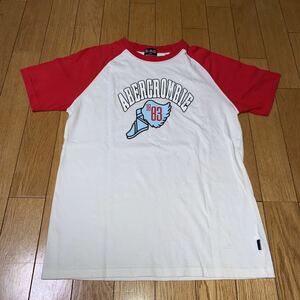 ◆半袖Tシャツ 150◆レッド×オフホワイト