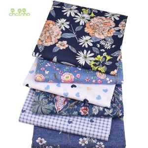 送料無料 ハンドメイド 花柄 花 生地 6枚セット 40×50 綿 はぎれ ハギレ お買い得 パッチワーク 裁縫 カットクロス レトロす