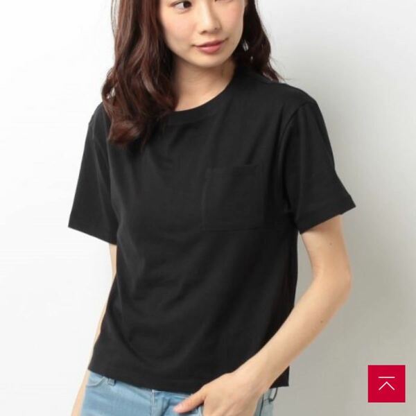 earth music&ecology 黒Tシャツ トップス