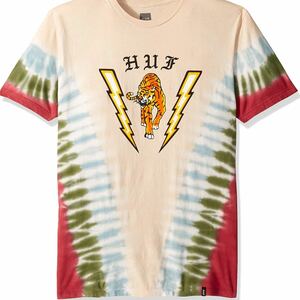 半袖Tシャツ　HUF CASE CLOSED TIE DYE S/S ハタイダイ 虎 タイガー