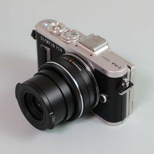 OLYMPUS PEN E-PL8 ブラック レンズ2本キット（パンケーキ 14-42mm / ダブルズーム 40-150mm）オリンパス ミラーレス一眼カメラ