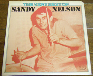 Sandy Nelson - The Very Best - LP / All Night Long,Let There Be Drums,The Stripper,Drums A Go Go, United Artists - UA-LA440-E,1975