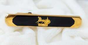 Celine Celine Tie Bar Accessy Accessy Men's Vintage Logo Gold ◆ EH7 ◇ K2