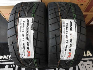 ◆2本価格 在庫有り 即納OK◆TOYO プロクセス R1R◆23年製造 新品国産タイヤ◆(245/45-17)245/45ZR17 95W◆お買得品 スポーツ グリップ