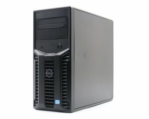 DELL PowerEdge T110 II Xeon E3-1220 v2 3.1GHz 8GB 500GBx3台(SATA3.5インチ/RAID5構成) DVD-ROM PERC S100 少難あり