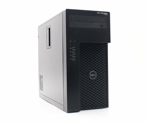 DELL Precision Workstation T1700 MT Xeon E3-1220 v3 3.1GHz 16GB 256GB(新品SSD) Quadro K2000 DVD-ROM Windows10 Pro 64bit