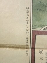 (8) 明治39年 時好双六 三越呉服店立案 尾竹国観 筆 すごろく_画像2