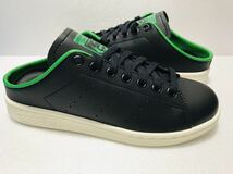 未使用!! 2021製 adidas アディダス FX5858 STAN SMITH MULE スタンスミス ミュール 黒緑 23.5cm US 5.5 箱付き スリッポン サンダル_画像4