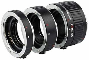 VILTROX DG-C 接写リング エクステンションチューブ AF キヤノン Canon EOSシリーズカメラ全般対応 EF/EF-Sマウントレンズ適用 12mm 20mm