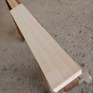 角材-501【57.5×9.5×3.5cm】国産ひのき 角材　彫刻用木材　棚板 一枚板 桧 檜 DIY