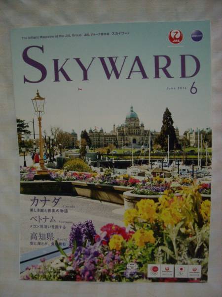 p④【中古】JAL SKYWARD スカイワード 2014年6月