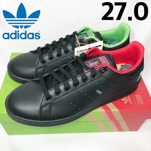 MARVEL × STAN SMITH "HULK ＆ MIGHTY THOR" GZ5993 （コアブラック/シルバーメタリック/スカーレット）