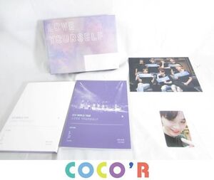 【同梱可】中古品 韓流 防弾少年団 BTS DVD WORLD TOUR LOVE YOURSELF NEW YORK トレカ SUGA ユンギ