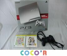 【同梱可】中古品 ゲーム プレイステーション3 CECH-2500B サテンシルバー 320G 初期化動確済み テイルズオブグレイ_画像1