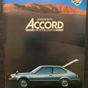 ホンダアコード　ハッチバック1600・1800　 HONDA　ACCORD　