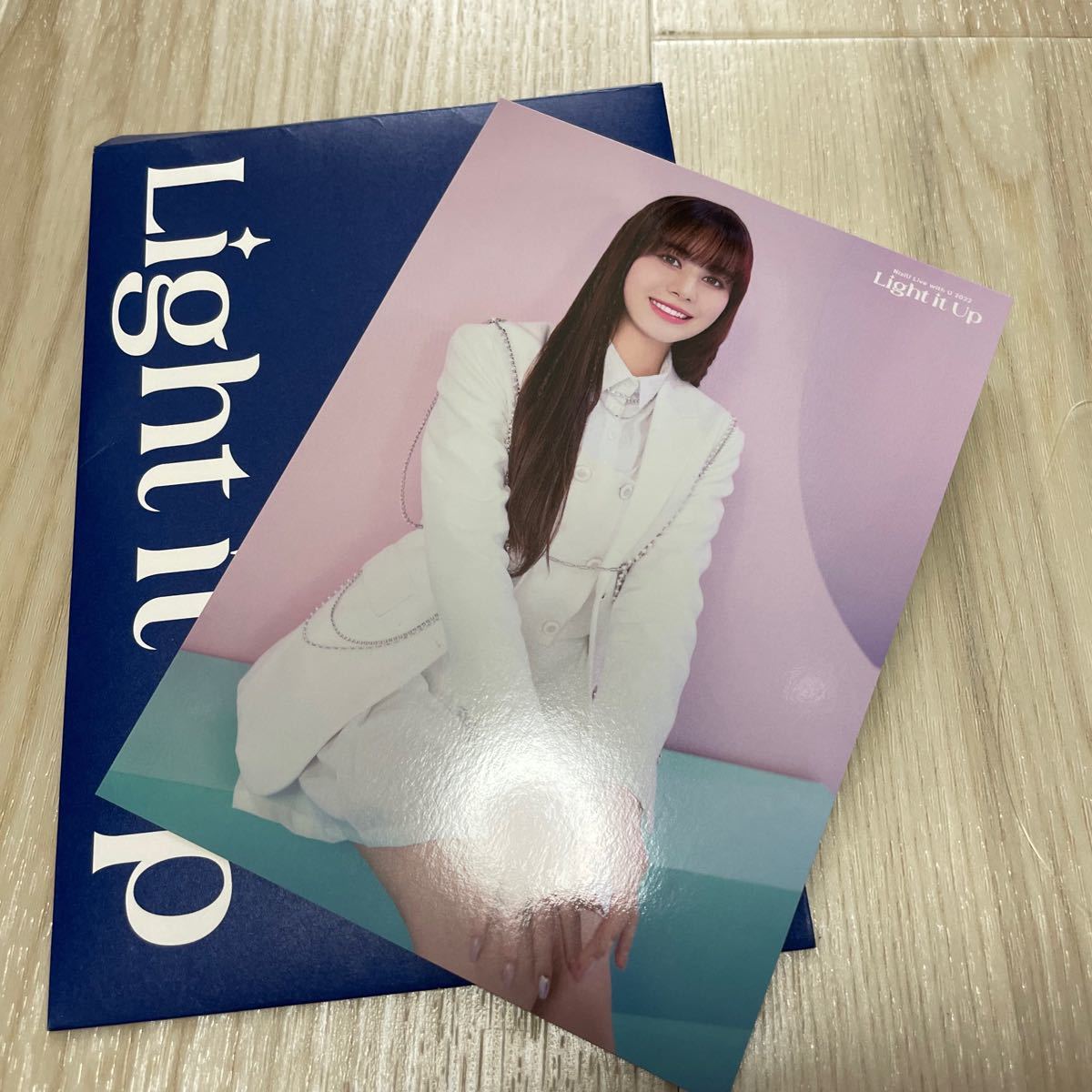 NiziU 直筆サイン入り ソロ写真 ラントレ当選 ニナ-