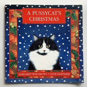 洋書絵本 ■ARTBOOK_OUTLET■ 65-107 ★ 送料無料!素敵なイラストを楽しむ 静かな猫のクリスマス PUSSYCATS CHRISTMAS 絶版