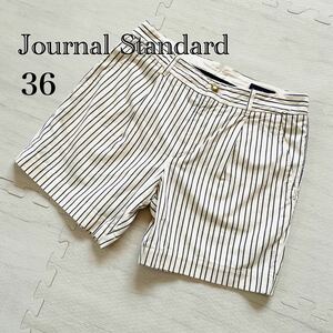 【Journal Standard】ストライプ ハーフパンツ