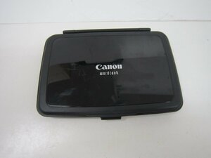 CANON word tanker computerized dictionary IDP-610J used 